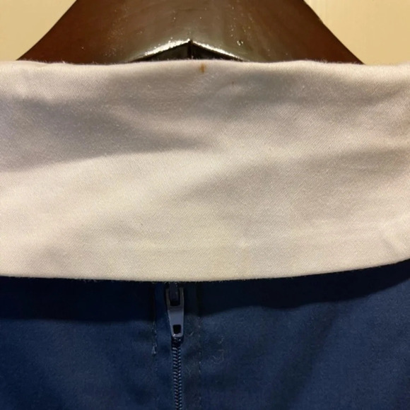 Unique Vintage x Hell Bunny Plus Size Navy Blue Sailor Jackie Pencil Dress - Picture 14 of 14